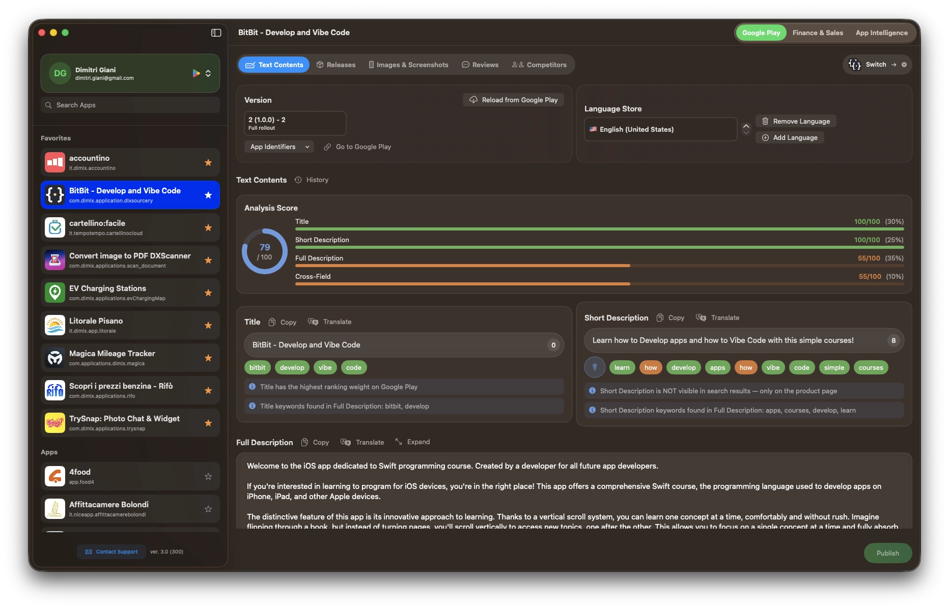 Edit, save the draft, publish when you're ready.