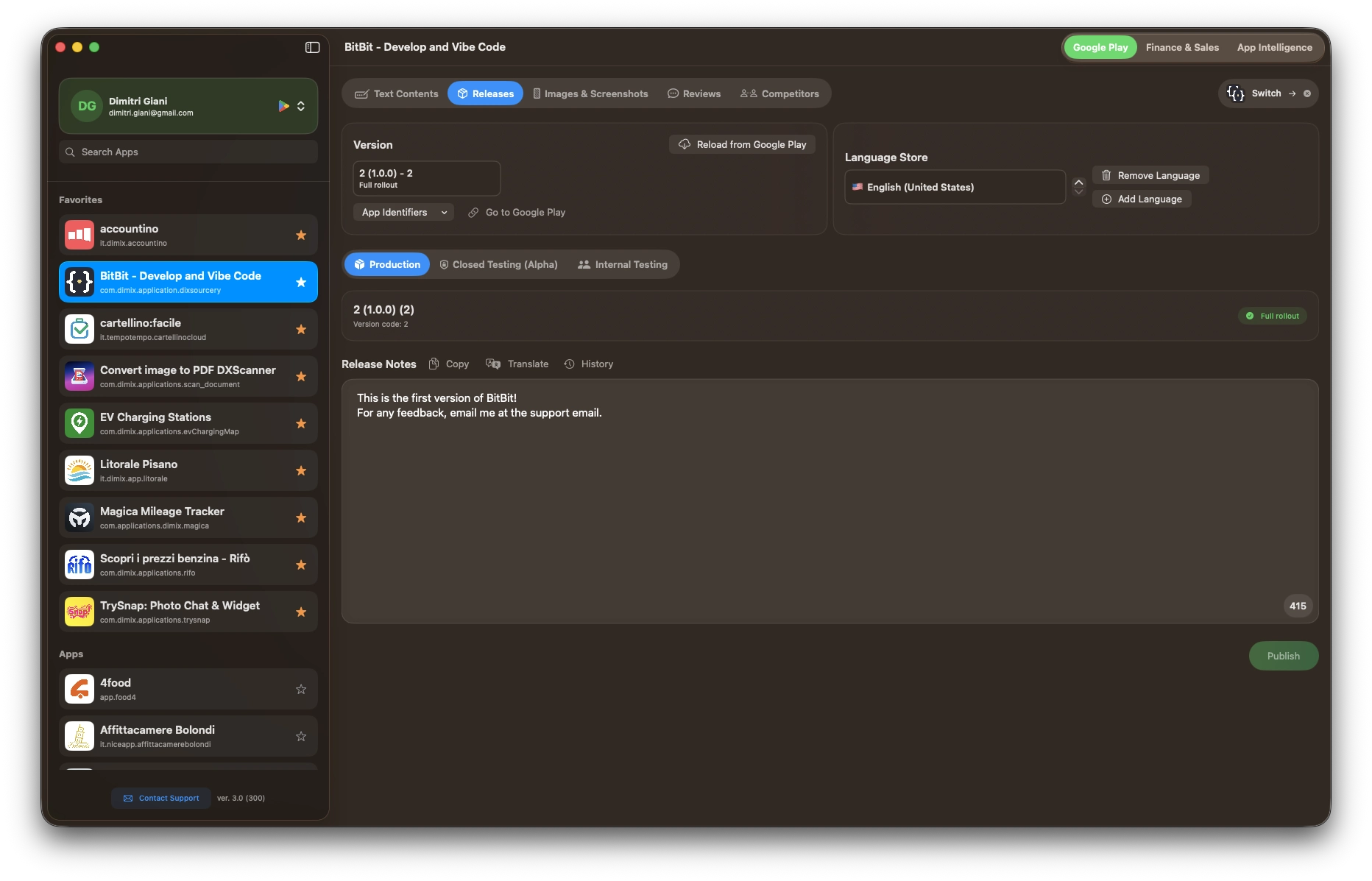 Release notes in every language? One click.