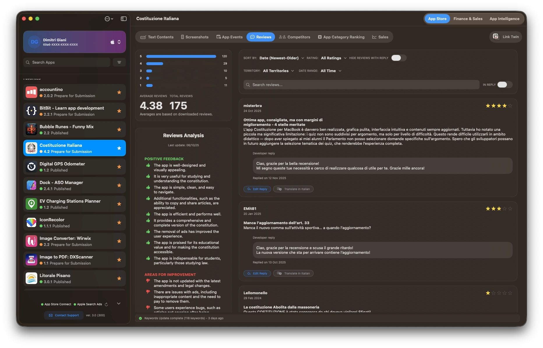 Your users are talking. You reply.