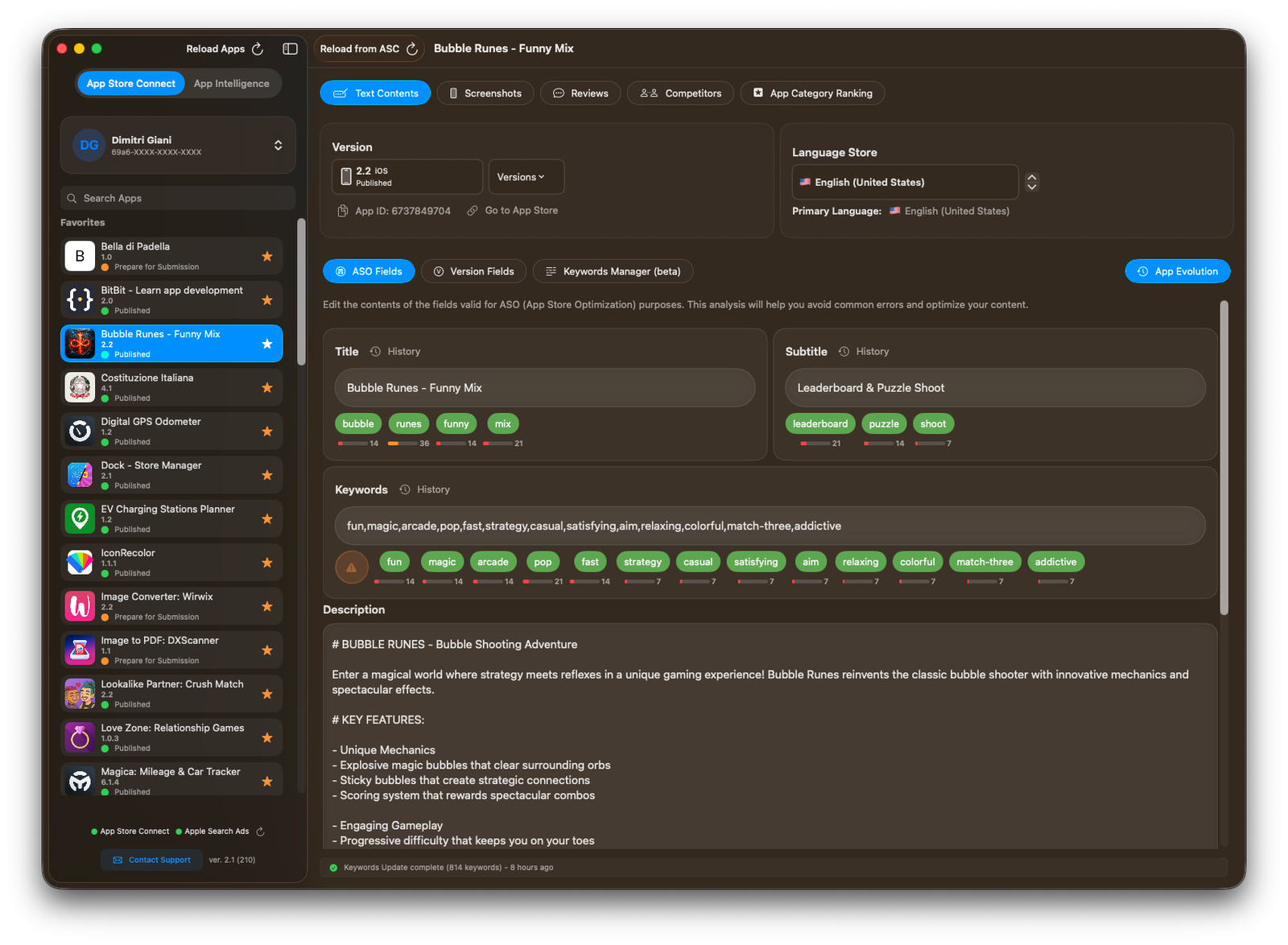 All-in-One ASO Management
