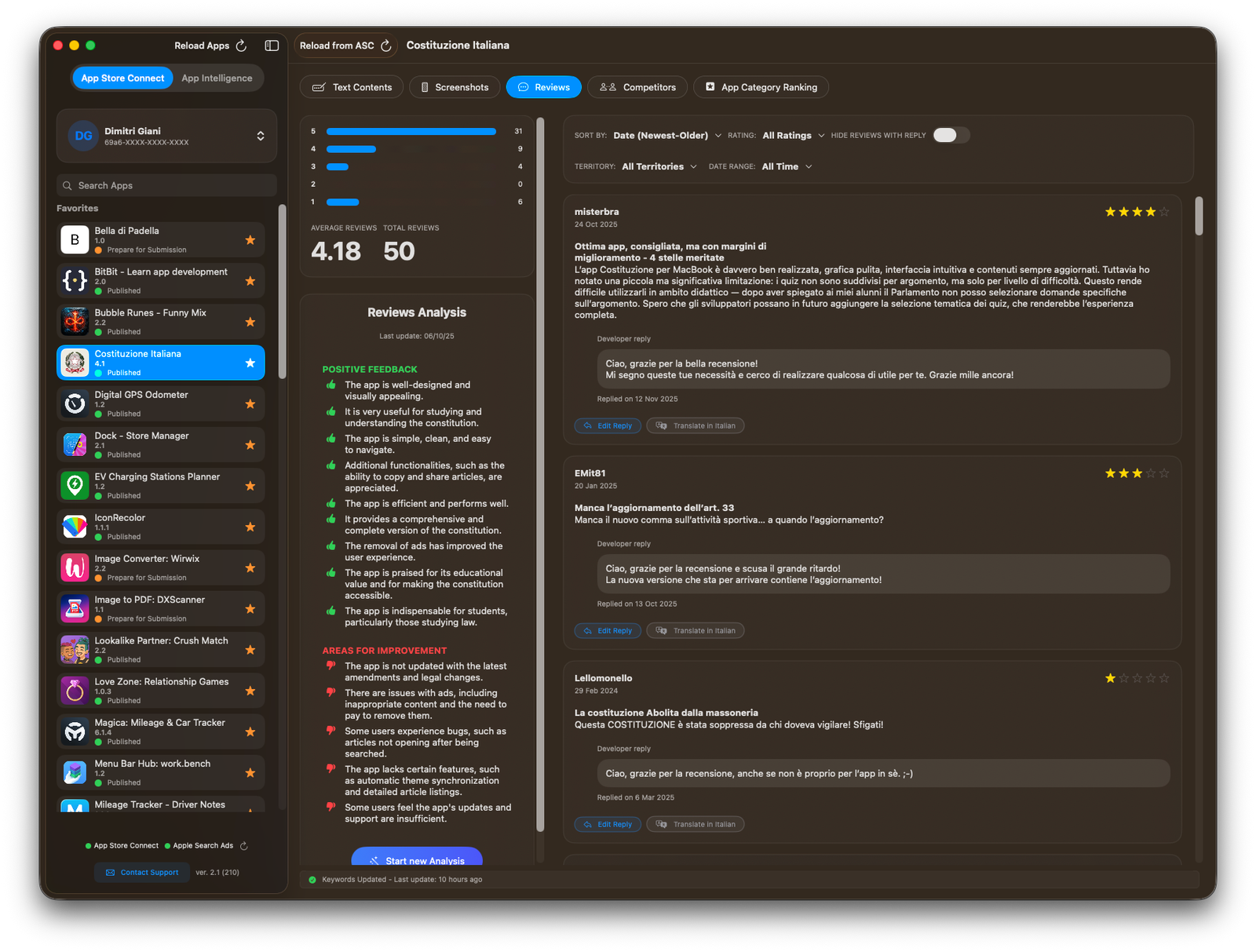 Data-Driven App Performance